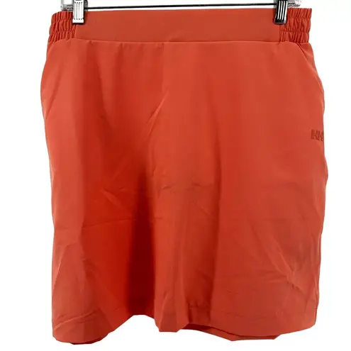 Helly Hansen Thalia Skirt 2.0 High Rise Tennis Golf Peach Echo Orange M NWT