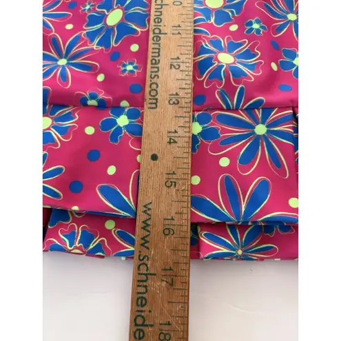 Tzu Tzu Skort Size XL Pink Floral Samba Drivin Me Daisy Golf Pickleball UPF50