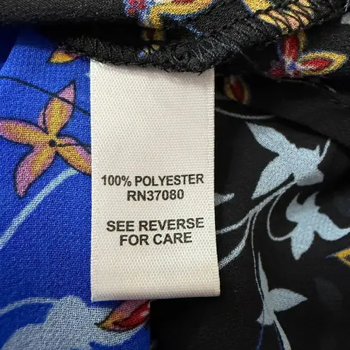 Women's EST 1946 Kimono Size L Black and Blue Size L