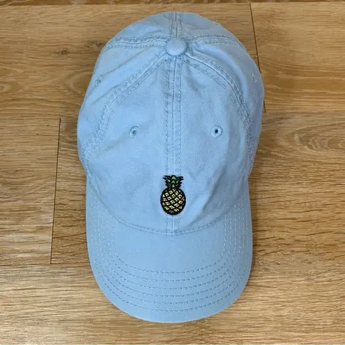 Target Light Blue Pineapple Embroidered Adjustable Strapback Hat