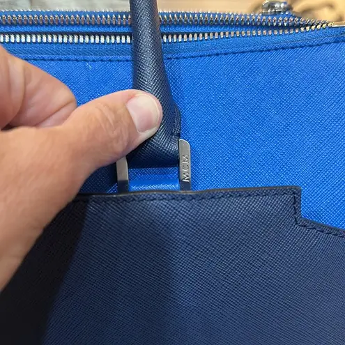 MCM Epi leather large tote bag with cross body strap