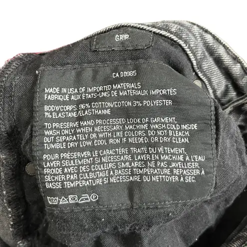 Alexander Wang Grip Skinny Jeans Women’s Size 25 Grey Fade High Rise USA Made