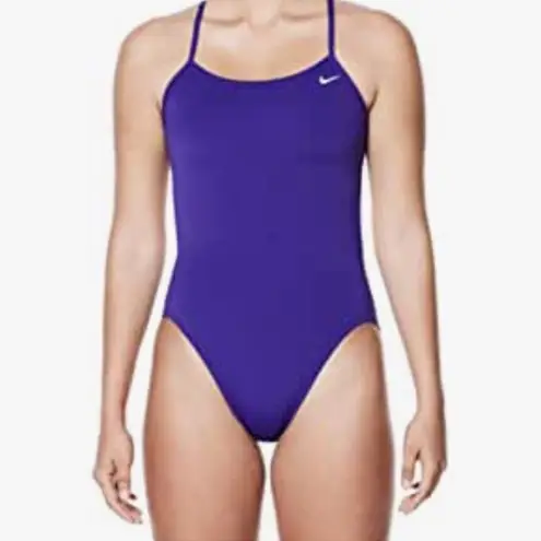 Nike  One Piece Swimsuit Royal Purple Size 12