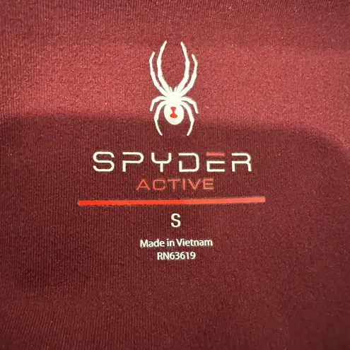 Spyder Burgundy Cargo Pocket Leggings Women's Size Small