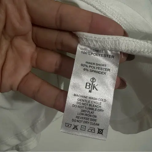 NEW Belyn Key Billie Golf Skort In White And Green Size X