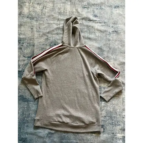 Nba NWT! Heathered Gray Portland Trailblazer Sequin Fleece Hoodie Medium