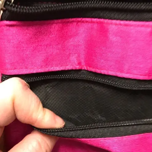 Embroidered Bohemian Bollywood Elephant Crossbody Bag Pink