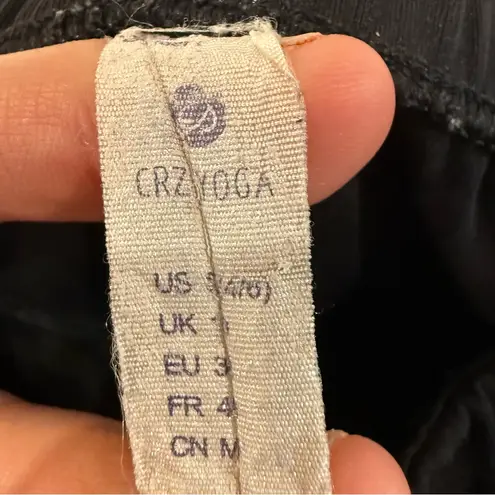 CRZ Yoga 4 Way Stretch Ankle Golf Pants Women’s Small Black Mid Rise Slim Fit