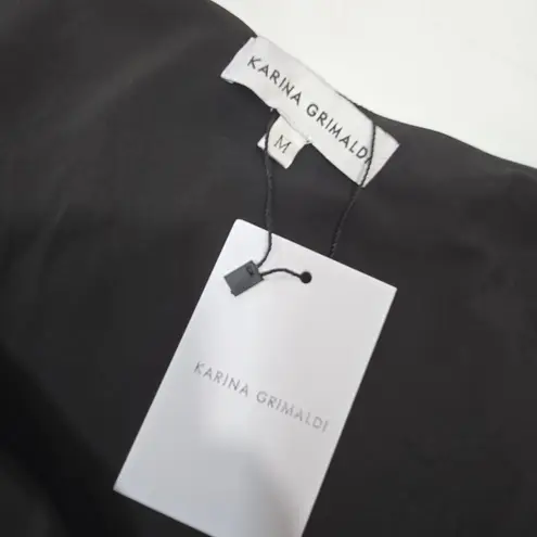 Karina Grimaldi Crisanta Bodysuit in Black Medium