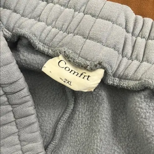 Comfrt Affirmation Collection Sweatpants Loungepants Slate Fleece Pants Size 2X