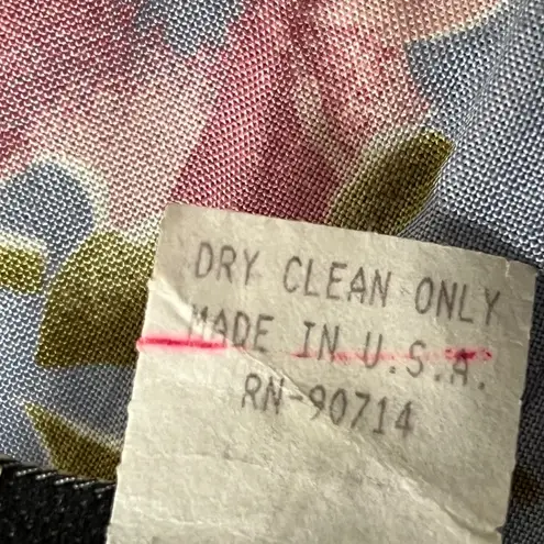 Vintage Small Dress 90s Y2K Maxi Boho 4 Dress Midi Cottage Grunge Floral Tie Purple