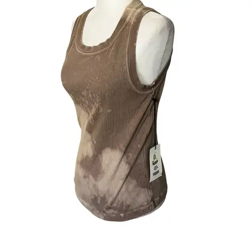 Citizens of Humanity  Isabel Rib Tank in Sandatlas Large New Womens Sleeveless