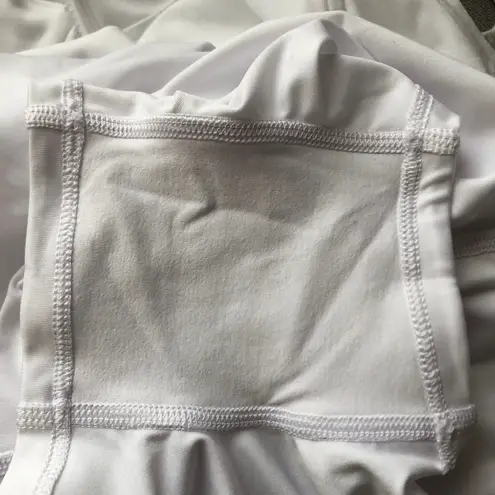 Alo Yoga Alosoft Carefree 1/2 Zip Dress White M