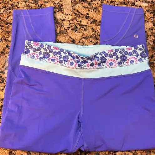 Lululemon ‎ Run Inspire Crop II sz 8 EUC thumbnail 7