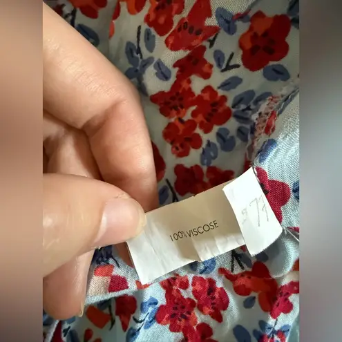 Poupette St. Barth Mini Skirt Lisa Panelled Blue Kookoo Bird Small/Medium