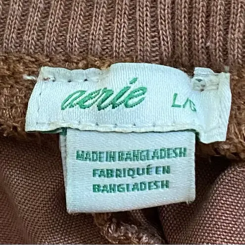 Aerie  Women’s Sz L Terra Cotta Essential Cargo Joggers