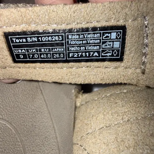 Teva Verra Outdoor Gorpcore Hiking Trail Walking Classic Sandals Women's 9