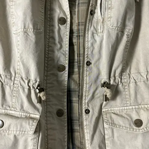 Blanc BNCI Noir Utility Jacket Cotton Lightweight Size Medium