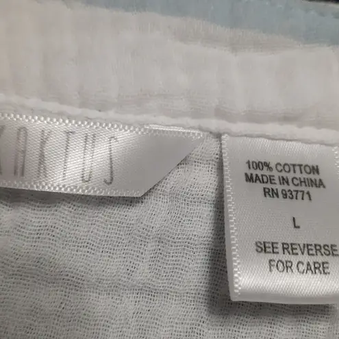 Kaktus Striped Blouse Large Blue