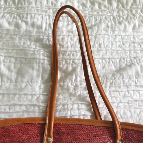 Artisan Crafted Straw Multicolor Mexican Purse