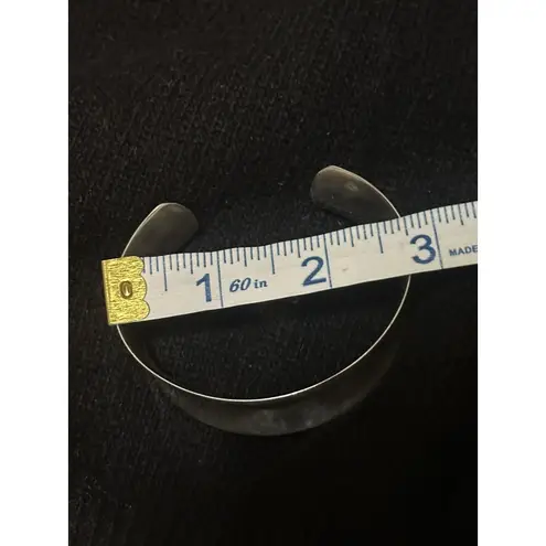 VTG Sterling Silver Cuff Bracelet 25mm Solid 925 Silver