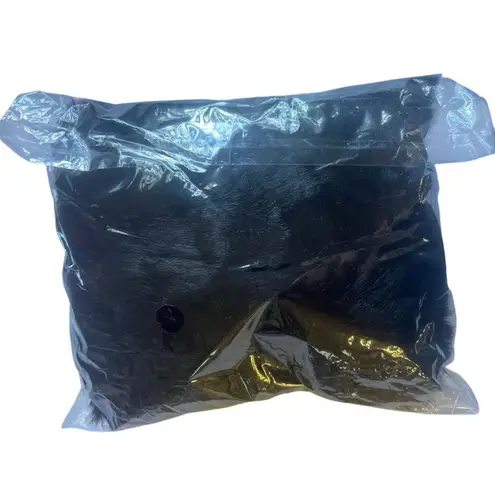 Black Elegant Faux Fur Cuffed Sleeve Arm Warmers