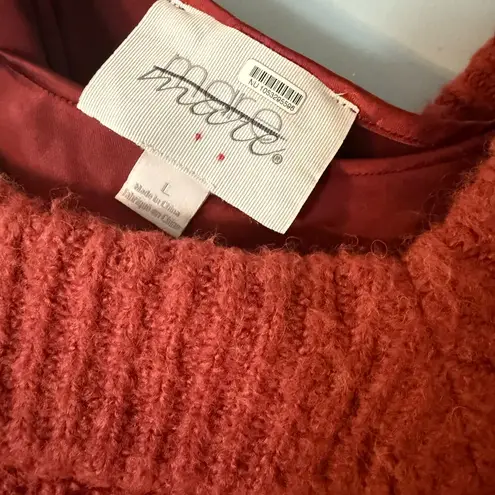 Anthropologie Mare Mare Layered Sweater Slip Dress | Size Large