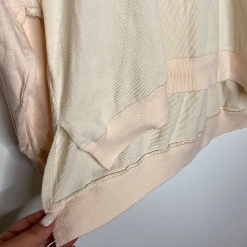 Free People We The Free Feelin It Boho Patchwork Long Sleeve Top