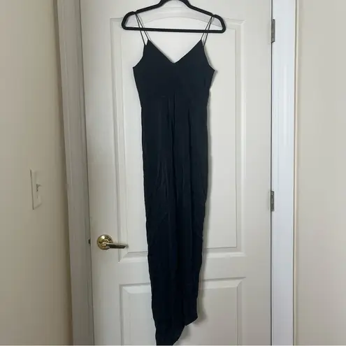 Zimmermann NWT ‎ Suede Balconette Long Dress in Black