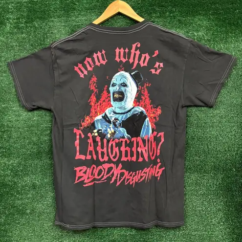 Bloody Disgusting x Terrifier Art the Clown Horror T-Shirt Size Medium