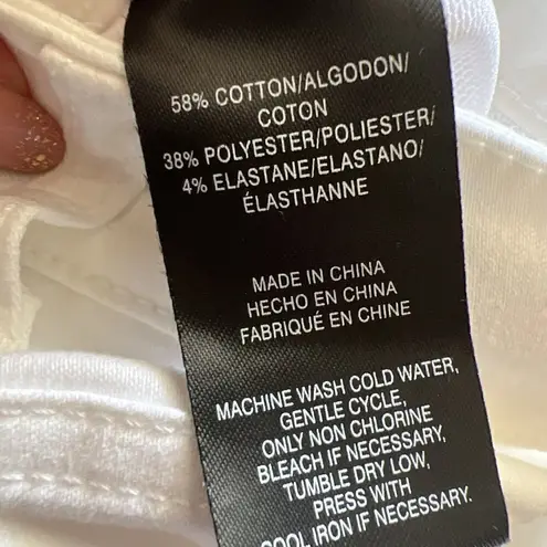 Jones New York  white skinny jeans