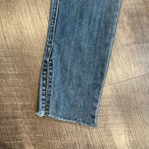 JBD SPLIT ANKLE SKINNY STRETCH JEANS Blue Size 25