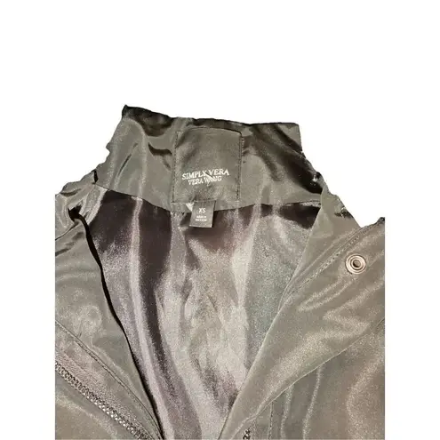 Simply Vera, Vera Wang Simply Vera Vera Wang Puffer Quilted Faux Fur Winter Coat Jacket Designer