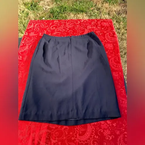 Norton Mcnaughton Womens Size 14 Black Dress Skirt Work Formal Vintage y2k