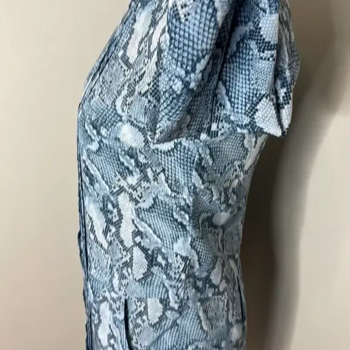 Zadig & Voltaire  Rougi CDC Wild Snakeskin Shirt‎ Dress XS