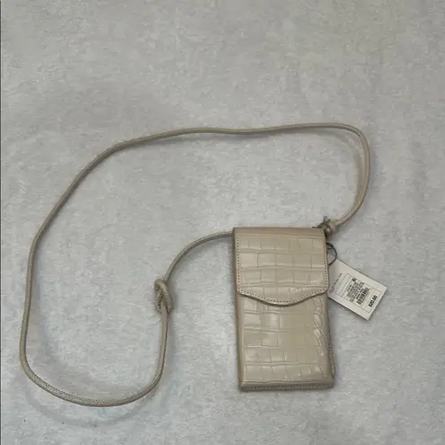 A New Day Cream Crossbody Bag with Elegant Style Tan