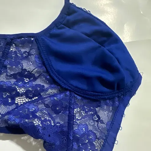 Princess Polly  Shayna Corset Blue Top