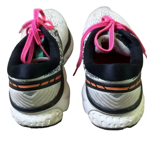 Brooks  Ghost 11 Running Shoes Black Pink Athletic Outdoor Size 5 Women's