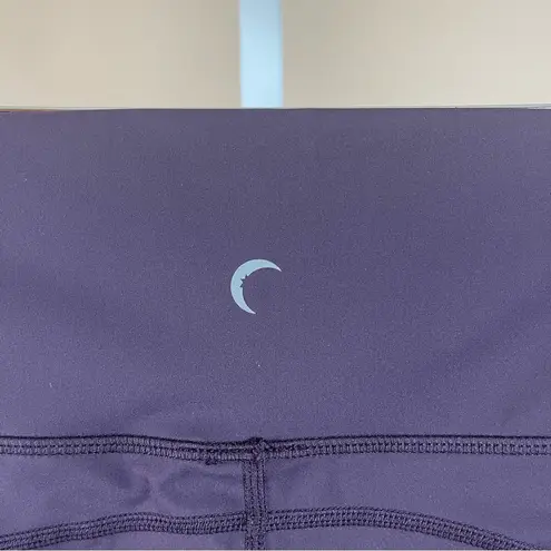 Zyia Size 12 Active Brilliant High Rise Pockets Leggings Crop Capri Purple