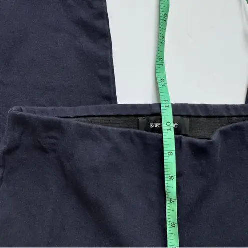 Karen Kane Navy Wonder Knit Straight Pants Size Small NWOT