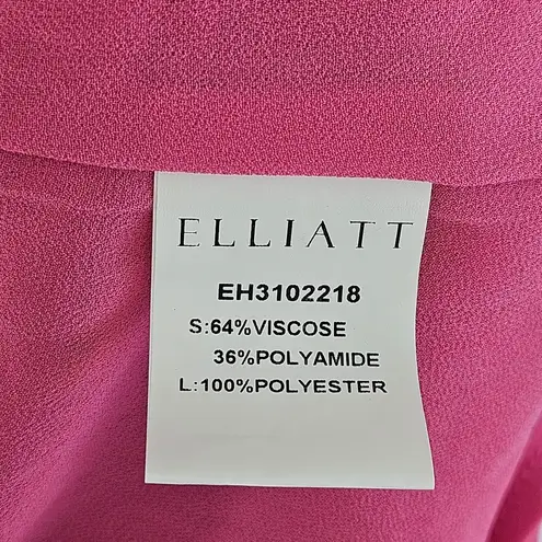 Elliatt Teagan Iridescent Midi-Dress Pink Size XL NWT Mermaidcore Formal Wedding
