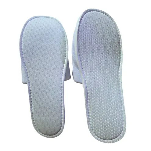 Hyatt Secrets Cabo San Lucas Hotel Resort Golf Spa SLIPPERS Unisex One Size NEW White