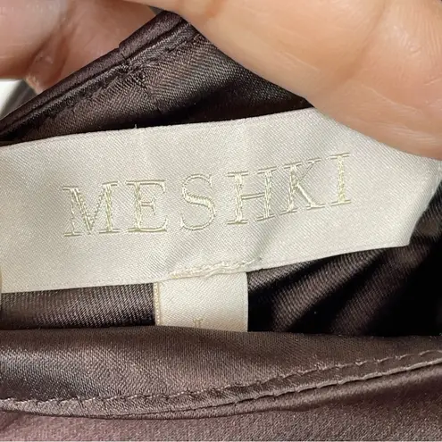 Meshki  Kelsey Cowl neck Playsuit SZ L - Image 11