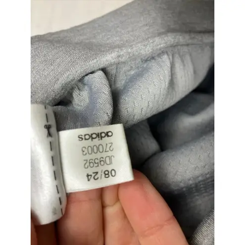 Adidas  Z.N.E. Hoodie Grey Heather Sweatshirt Long Sleeve Pullover Athleisure L