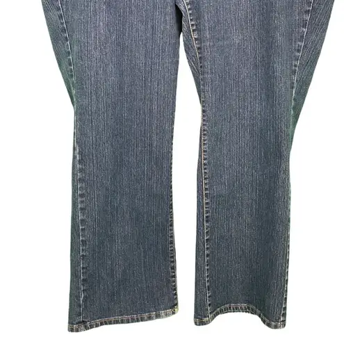 Lane Bryant Dark Wash Straight Leg Jeans