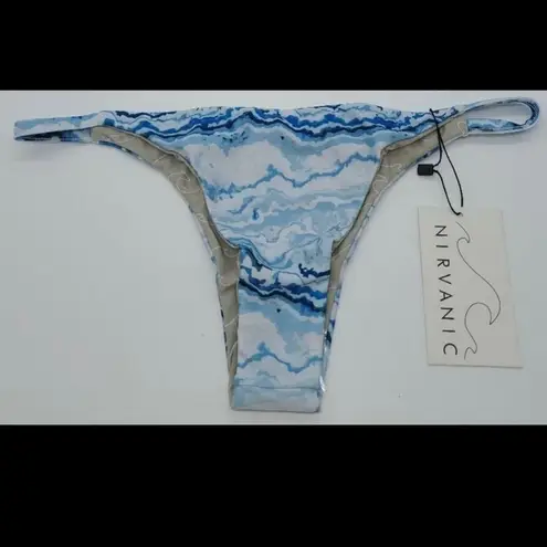 Nirvanic Bikini Hali Bottom in Crystal Wave (L) Size L