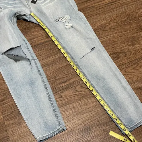 Dollhouse NWT Charley Distressed Skinny Jeans Light Blue Size 9