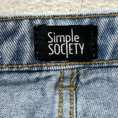 Simple Society  Jeans Size 9/29 Higher Rise Tapered Ankle Style M5-20616-L