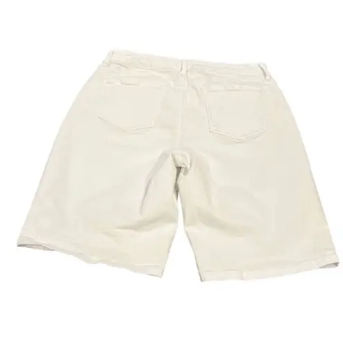 Gloria Vanderbilt extreme White pullover shorts size 10