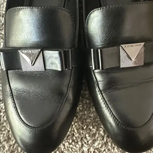 Michael Michael Kors Black Leather Shoes Size 7.5